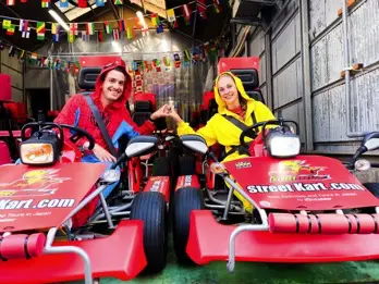 在大阪的卡丁車 = 瘋狂的樂趣！